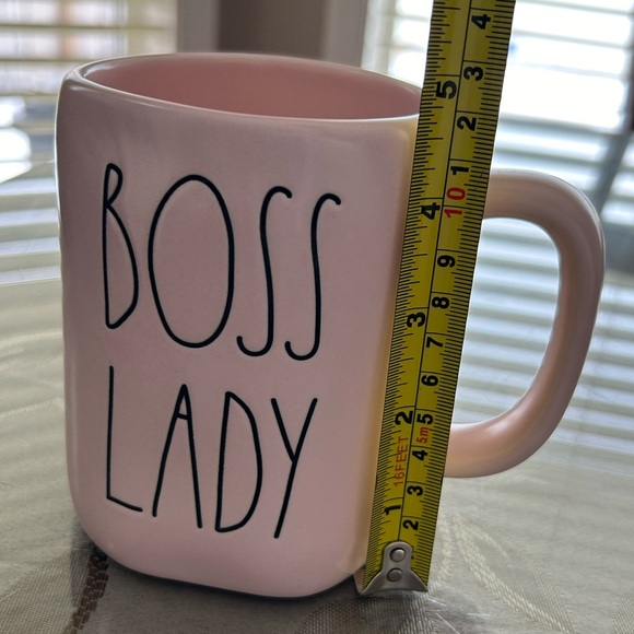 RAE DUNN Pink Boss Lady Mug - Picture 6 of 8